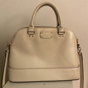 Kate spade white handbag